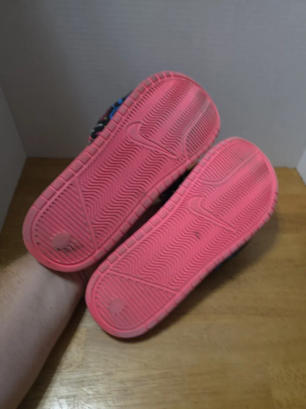Nike Benassi Slide Mens 10 Fanny Pack Sandal JDI Print CJ2967-600 Jams Pink 90s